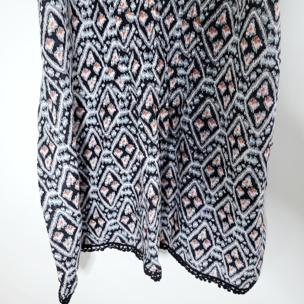 Anthropologie Eloise Geo Shaped Tassel Tank Top - Picture 8 of 9